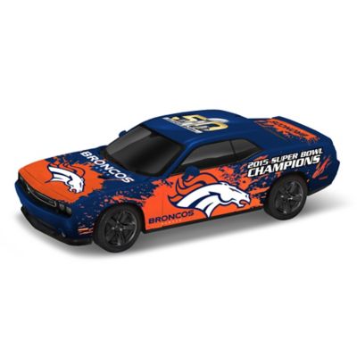 Denver Broncos Power & Pride Super Bowl Victory Car Sculpture