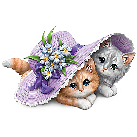 Kayomi Harai Love Is Fur-Ever Kitten Figurine