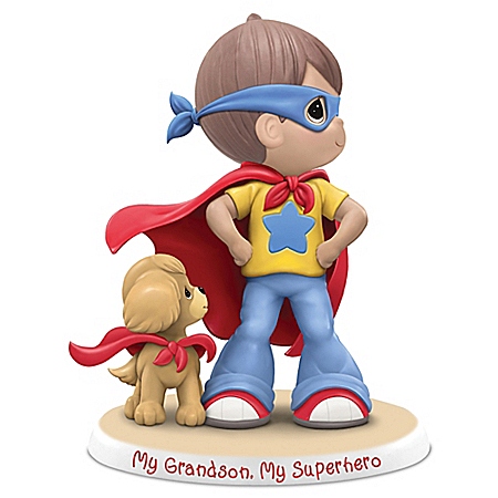 Precious Moments My Grandson My Super Hero Handcrafted Figurine