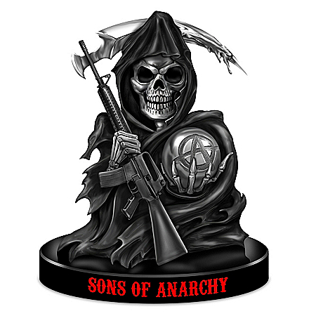Riding With The Reaper SONS OF ANARCHY Handcrafted Sculpture