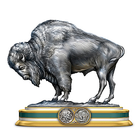 Indian Head Nickel Inspired The Spirit Of The West Buffalo Sculpture