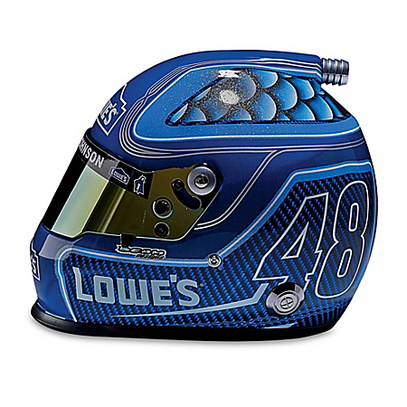 Full-Sized Jimmie Johnson #48 Lowe's NASCAR Racing Helmet