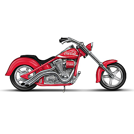 One Cool Ride COCA-COLA Motorcycle Sculpture