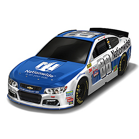 NASCAR Dale Earnhardt Jr. 2017 #88 Nationwide Chevy SS 1:18-Scale Race Car Sculpture