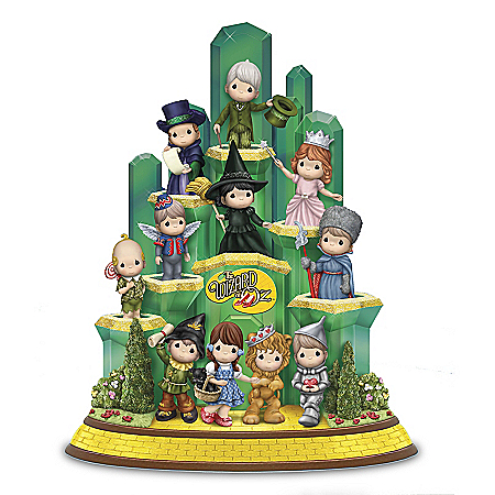 Precious Moments THE WIZARD OF OZ EMERALD CITY Illuminated Sculpture