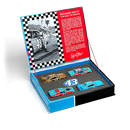 Richard Petty Collectible Diecast Car Set