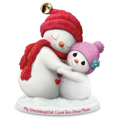 Precious Moments My Granddaughter, I Love You Snow Much Figurine