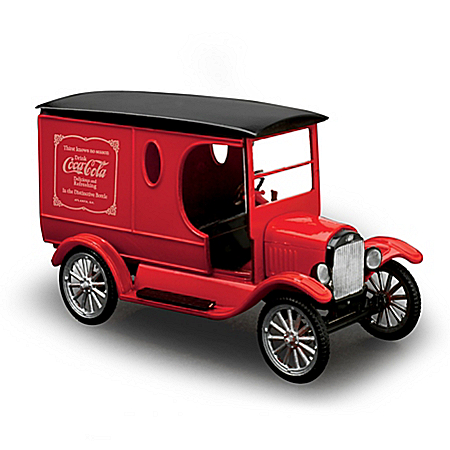 1:25-Scale 1923 COCA-COLA Model T Model Car Kit With Decorative Display Stand