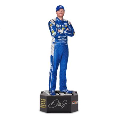 Dale Earnhardt Jr. Commemorative Sculpture With Pedestal Base