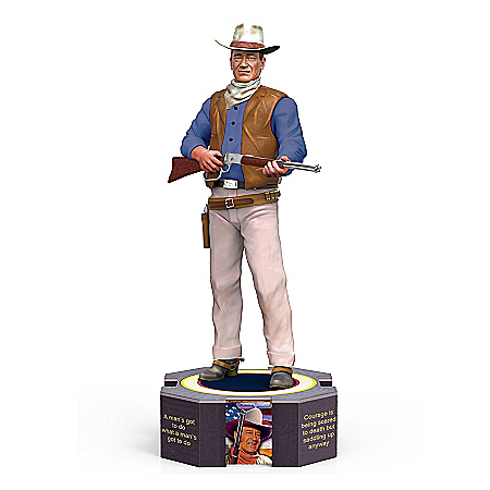 John Wayne Limited Edition Hand-Painted Figurine
