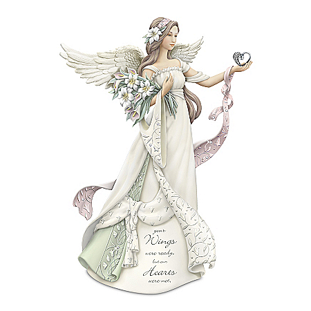 Karen Hahn Your Wings Were Ready, But Our Hearts Were Not Angel Figurine