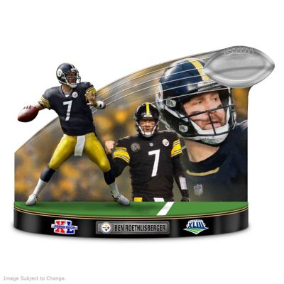 Caught In The Action Pittsburgh Steelers Ben Roethlisberger NFL Sculpture