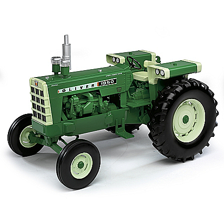 1:16-Scale Oliver 1950 Wheatland Diesel Diecast Tractor With Working Steering Wheel & Front Tires