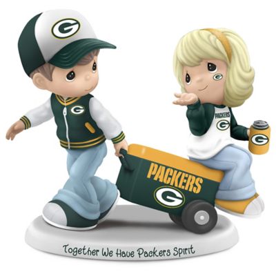 Precious Moments Together We Have Green Bay Packers Spirit Handcrafted NFL Figurine
