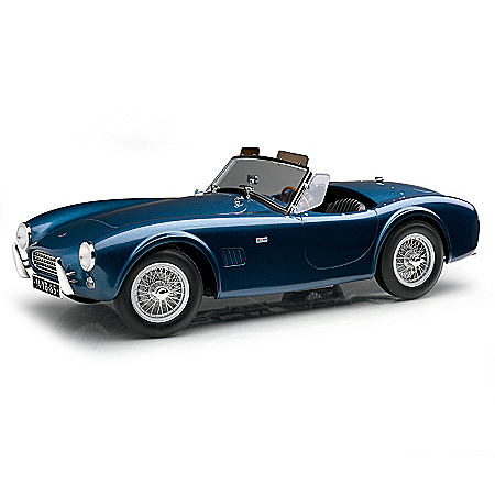 1:18-Scale 1963 AC Cobra 289 Diecast Car With Rubber Tires & Iconic Wire Wheels