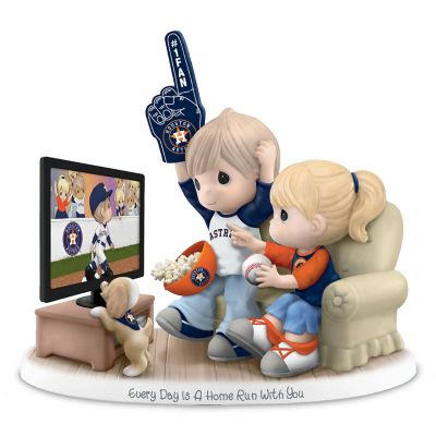 Precious Moments Every Day Is A Home Run With You Houston Astros MLB Figurine