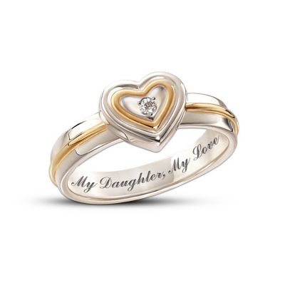 My Daughter, My Love Diamond Ring