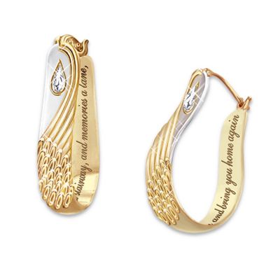 Always With You Crystal Teardrop Earrings