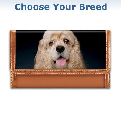 Faithful Friend Dog Lover Leather Wallet: Perfect Dog Lover Gift