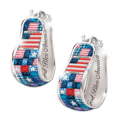 Pride Of America Earrings