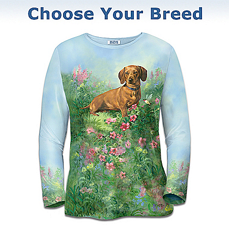 Doggie Dreams Women's Shirt: Available In Multiple Breeds
