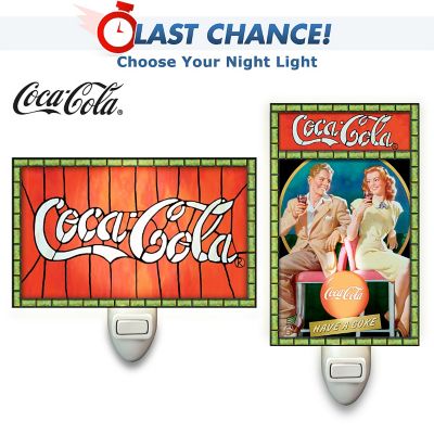 Officially Licensed Nostalgic COCA-COLA Night Lights