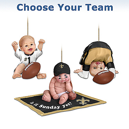 NFL Baby Ornament Collection: Born To Be An NFL Fan