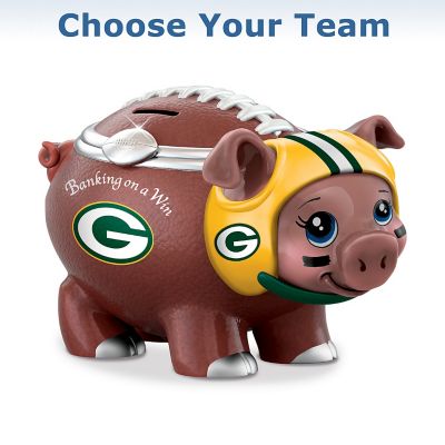 NFL Football Piggy Bank: Banking On A Win