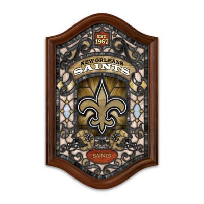 NFL Illuminated Stained-Glass Wall Decor: Choose Your Favorite Football Team
