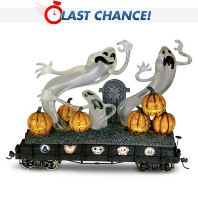 The Nightmare Before Christmas Train Car: Haunting Ghosts