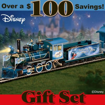 disney collectible train set