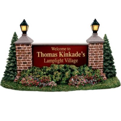 Thomas Kinkade Lamplight Greetings Village Accessory