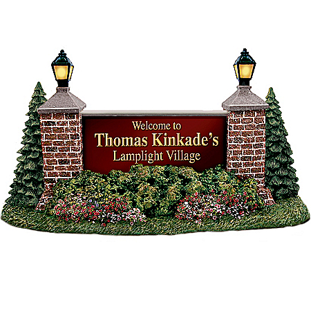 Thomas Kinkade Lamplight Greetings Village Accessory