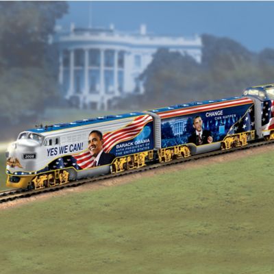The Movement For Change Express: Collectible Barack Obama Train Set