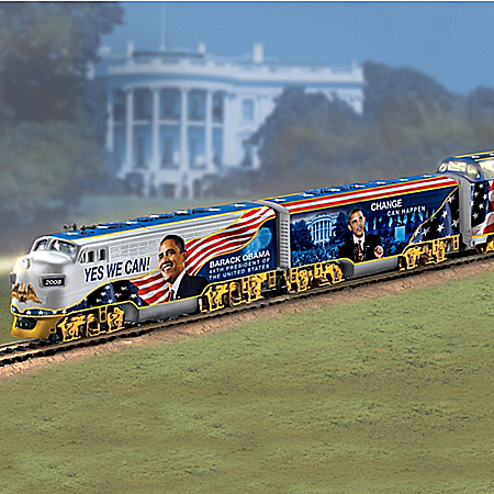The Movement For Change Express: Collectible Barack Obama Train Set