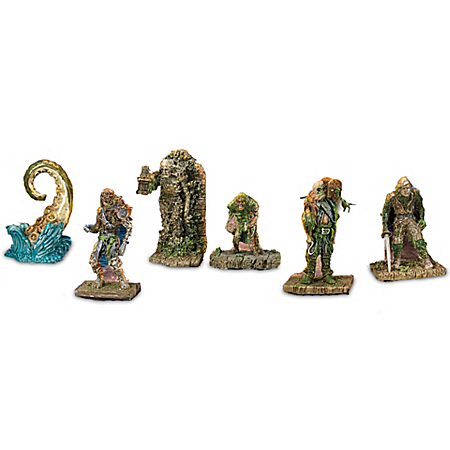 Pirates Of The Caribbean Collectible Figurine Set