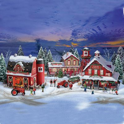 Village Set: Farmall Holiday Village Set