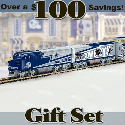 NFL Dallas Cowboys Express Train Set