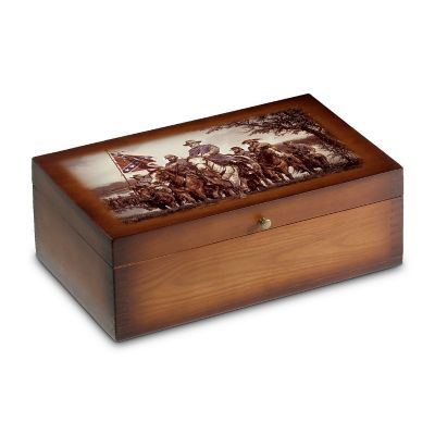 Pride Of The South Vintage Wood Storage Box Train Accessory