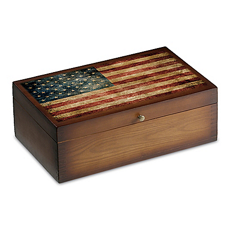 Old Glory Vintage Wood Storage Box Train Accessory For HO-Scale Or ON30-Scale Train Cars