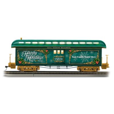 2014 Personalized Holiday Train Car