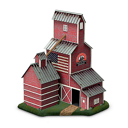 Sculptural Train Accessory: Country Grain Elevator