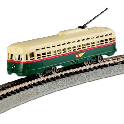 PTC Street Car N-Scale Train Car