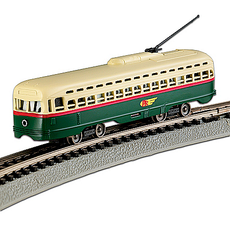 PTC Street Car N-Scale Train Car