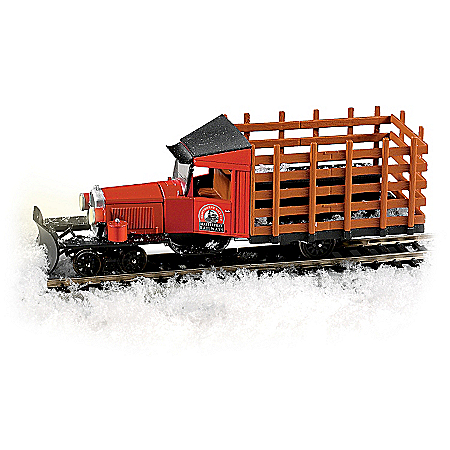 Masterpiece Railways Snow Plow Vehicle Electric Train Accessory