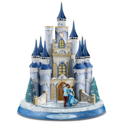 Sculpture: Disney Dreams Come True Illuminated Castle Sculpture