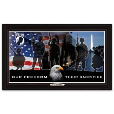 POW-MIA Tribute Wall Decor