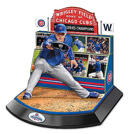 Chicago Cubs 2016 World Series Commemorative Anthony Rizzo Sculpture