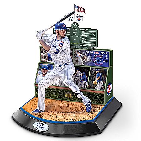 Chicago Cubs 2016 Commemorative Kris Bryant Sculpture