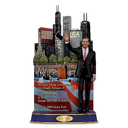 A Victory Of Hope President Barack Obama Sculpture